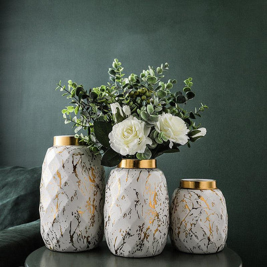 Light Luxury Creative Living Room Ceramic Vase Home Decor
