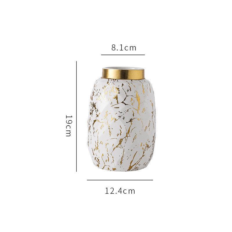 Light Luxury Creative Ceramic Vase Home Decor