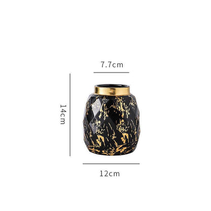 Light Luxury Creative Ceramic Vase Home Decor