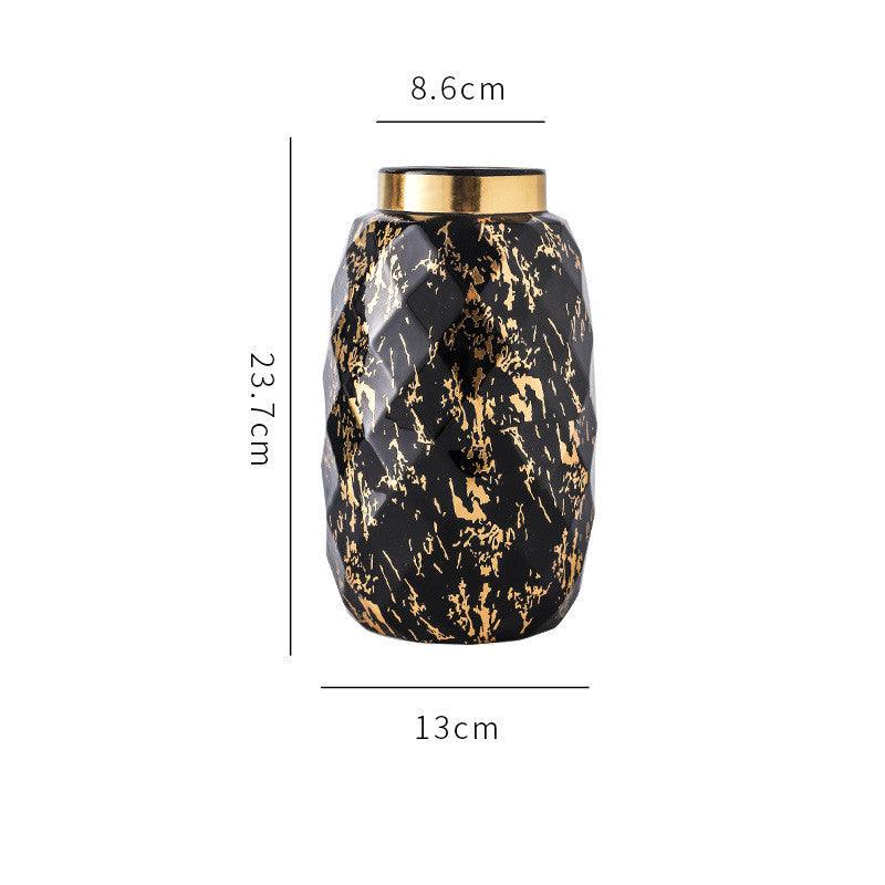 Light Luxury Creative Ceramic Vase Home Decor