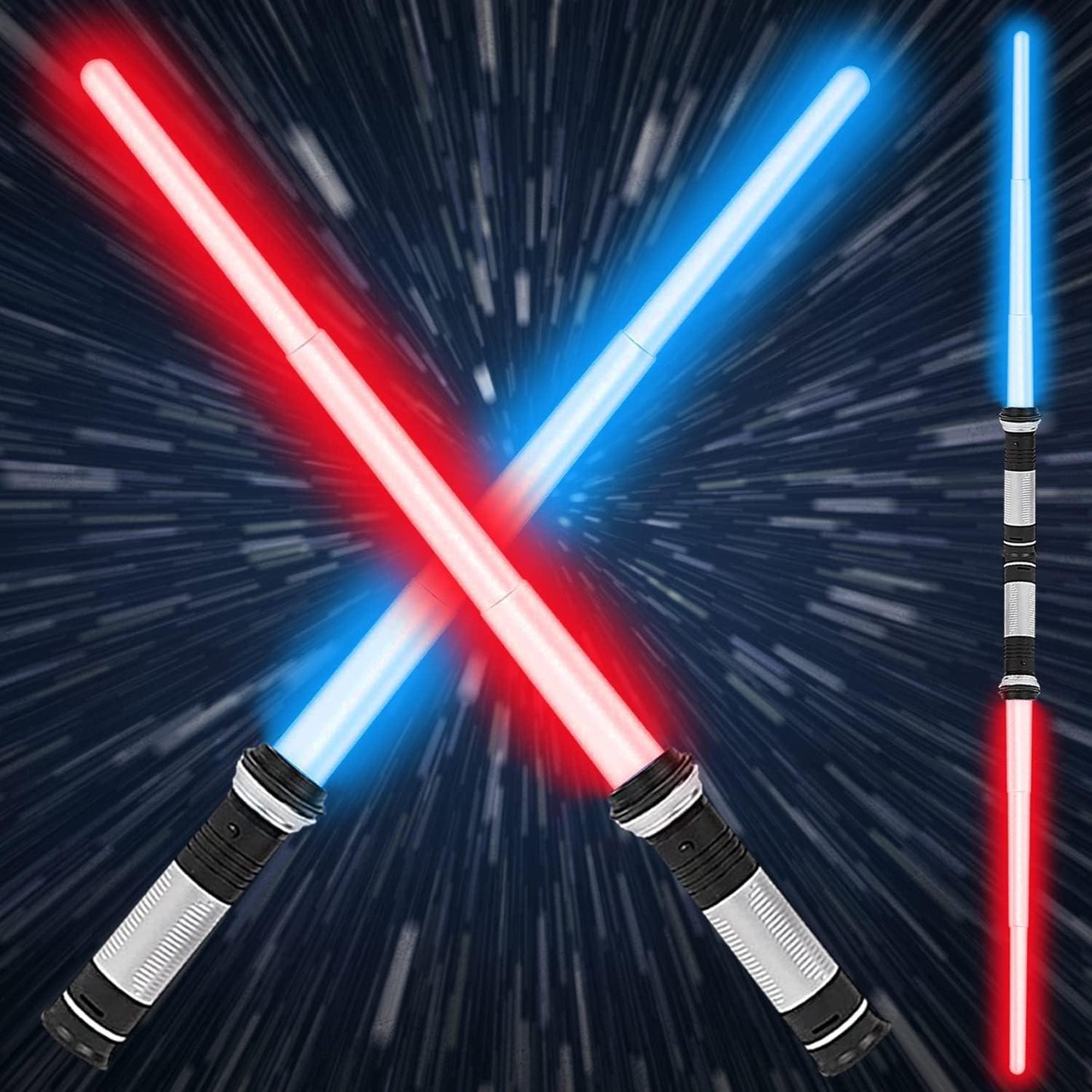 Lightsaber Kids  2 Pack LED Light Up Saber With Sound Toys