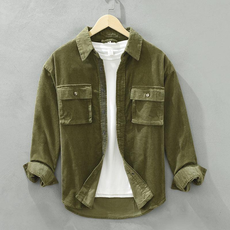 Loose Casual Pocket Men's Jacket men's clothing