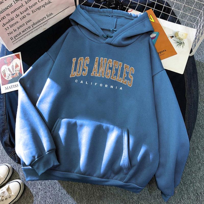 Los Angeles, California Usa City Leopard Hoodie T-Shirts & hoodies