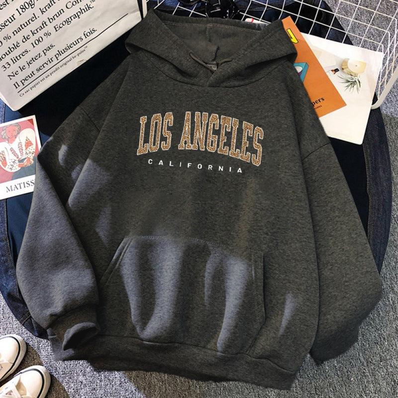 Los Angeles, California Usa City Leopard Hoodie T-Shirts & hoodies