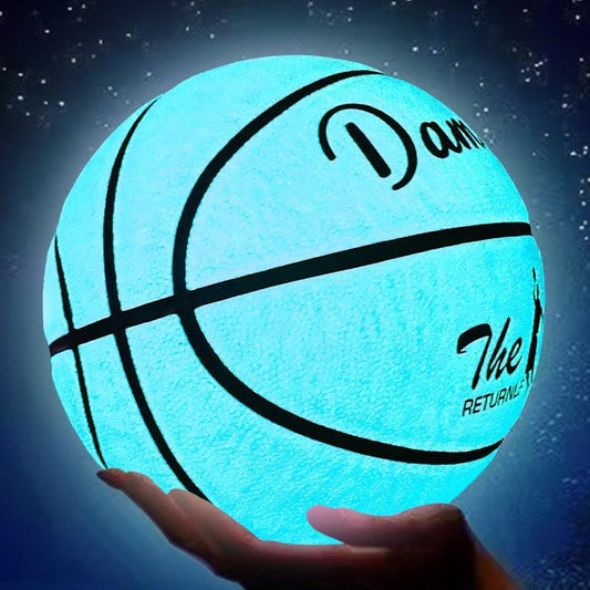 Luminous Basketball PU Soft Leather  Wear-resistant Non-slip fitness & Sports