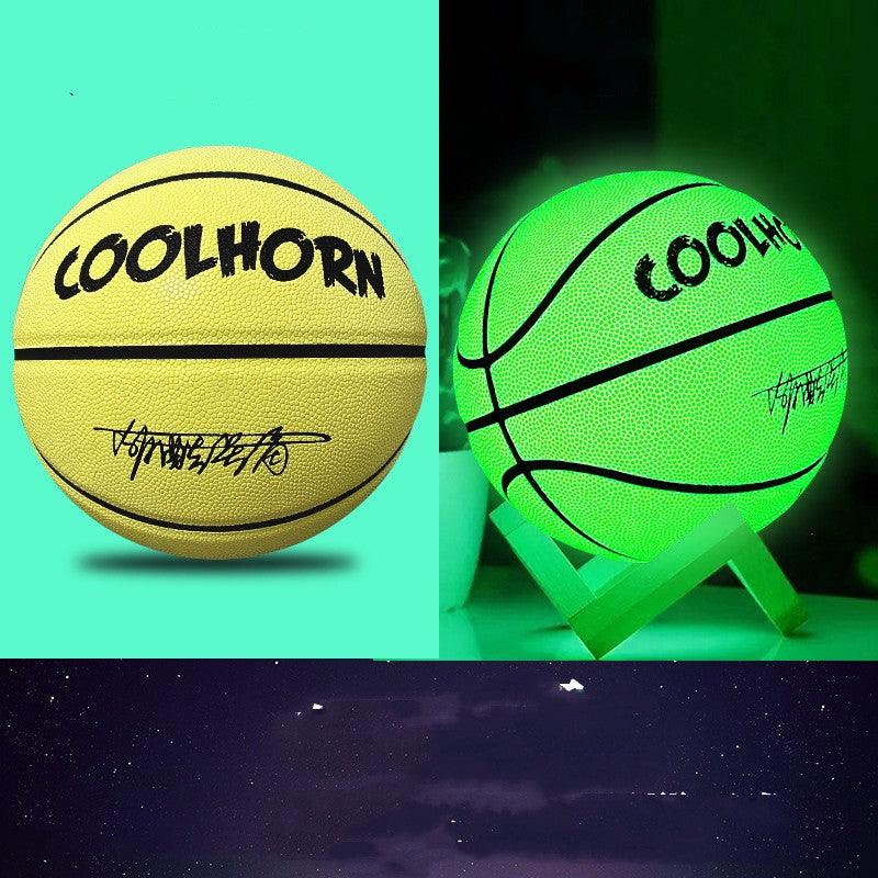 Luminous Basketball PU Soft Leather  Wear-resistant Non-slip fitness & Sports