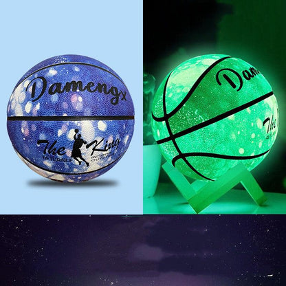 Luminous Basketball PU Soft Leather  Wear-resistant Non-slip fitness & Sports