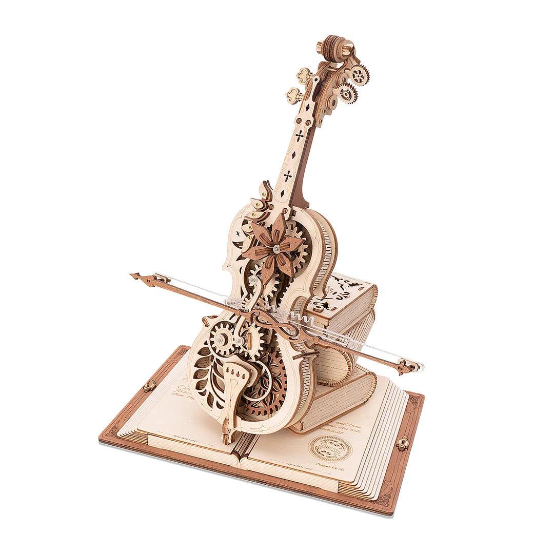 Magic Cello Mechanical 3D Wooden Puzzle HOME