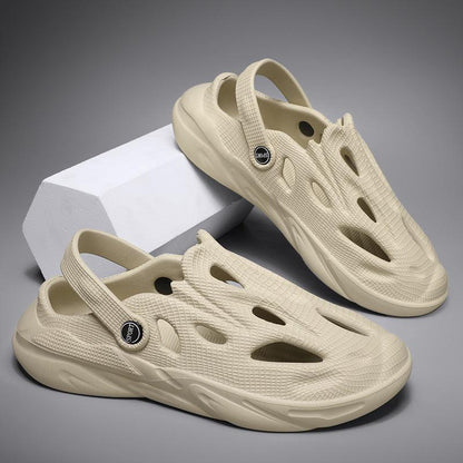 Men's Breathable Shoes Outer Wear Hollow shoes, Bags & accessories