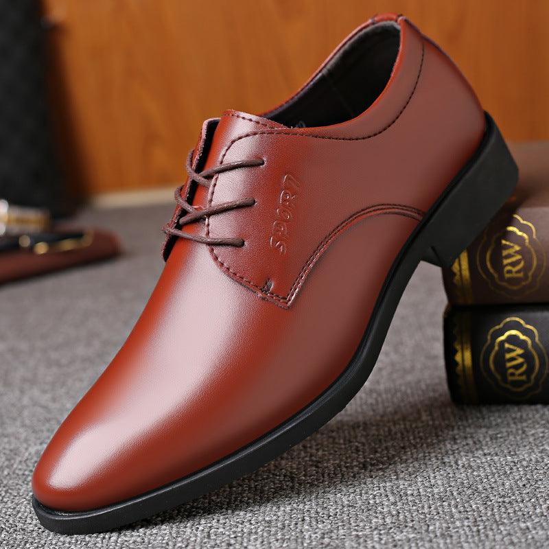 Men's British Casual Soft Leather Shoes shoes, Bags & accessories