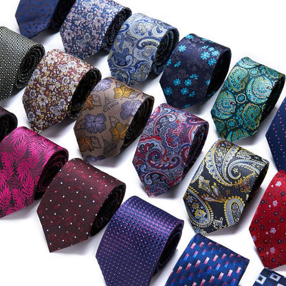 Men's Business Tie Polyester Yarn shoes, Bags & accessories
