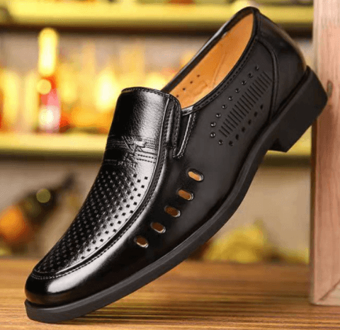 Men's Business Wear-Resistant Leather Shoes shoes, Bags & accessories