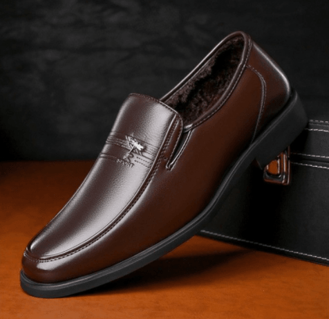 Men's Business Wear-Resistant Leather Shoes shoes, Bags & accessories