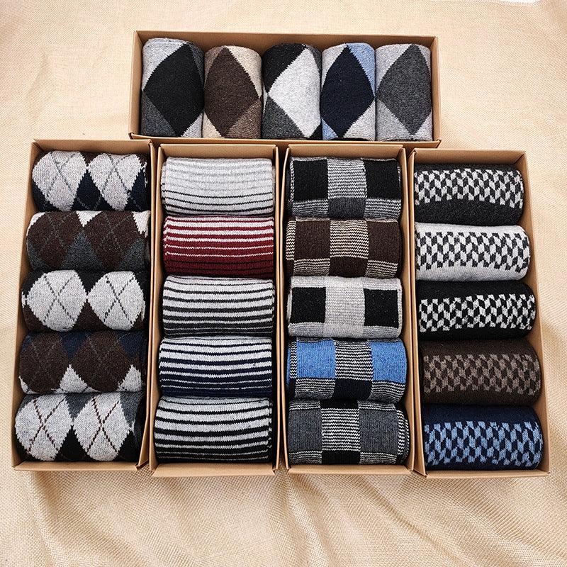 Men's Casual Thermal Middle Tube Socks shoes, Bags & accessories