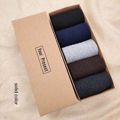 Men's Casual Thermal Middle Tube Socks shoes, Bags & accessories