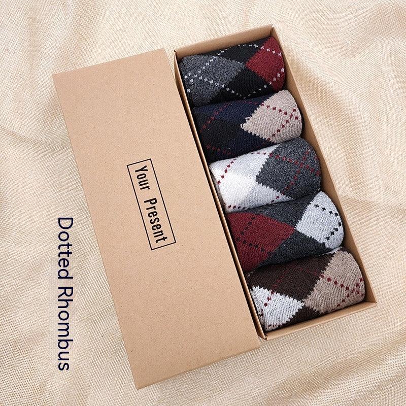 Men's Casual Thermal Middle Tube Socks shoes, Bags & accessories