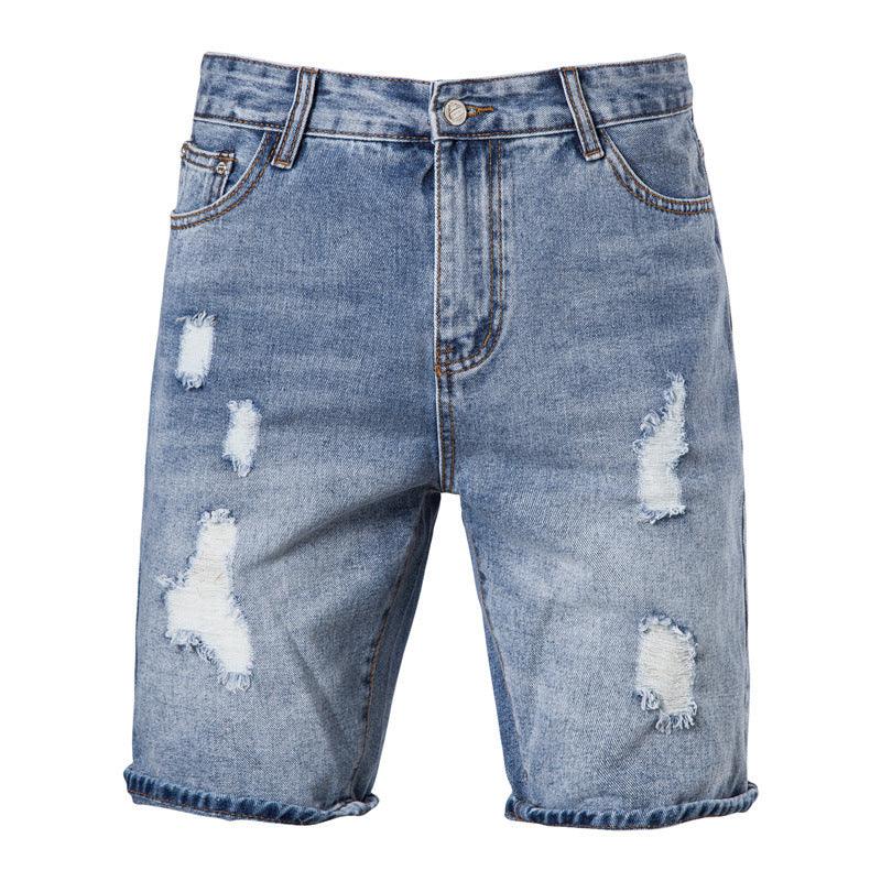 Men's Casual Washed Shorts men's clothing