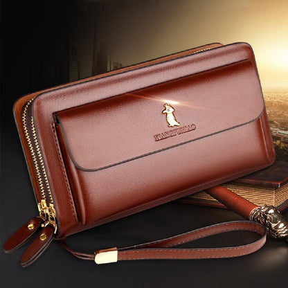 Men's Fashion Business Zipper Wallet shoes, Bags & accessories