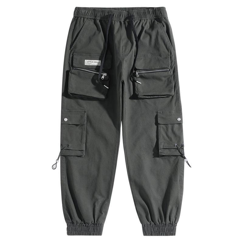 Men's Loose-fit Tapered Trousers Pants & Jeans