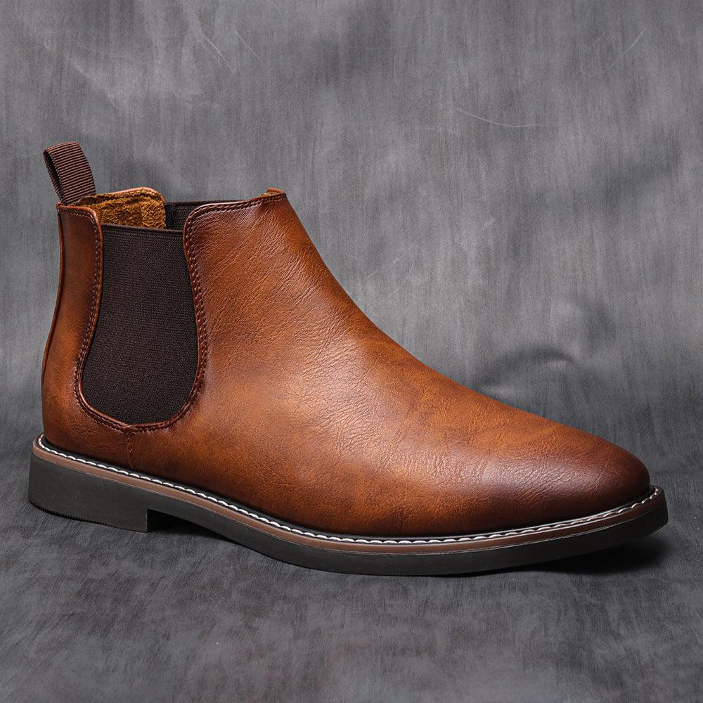 Men's Fashion Retro Cowhide Boots shoes, Bags & accessories