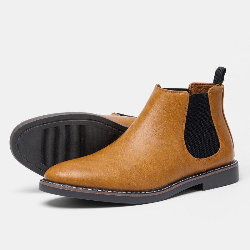Men's Fashion Retro Cowhide Boots shoes, Bags & accessories
