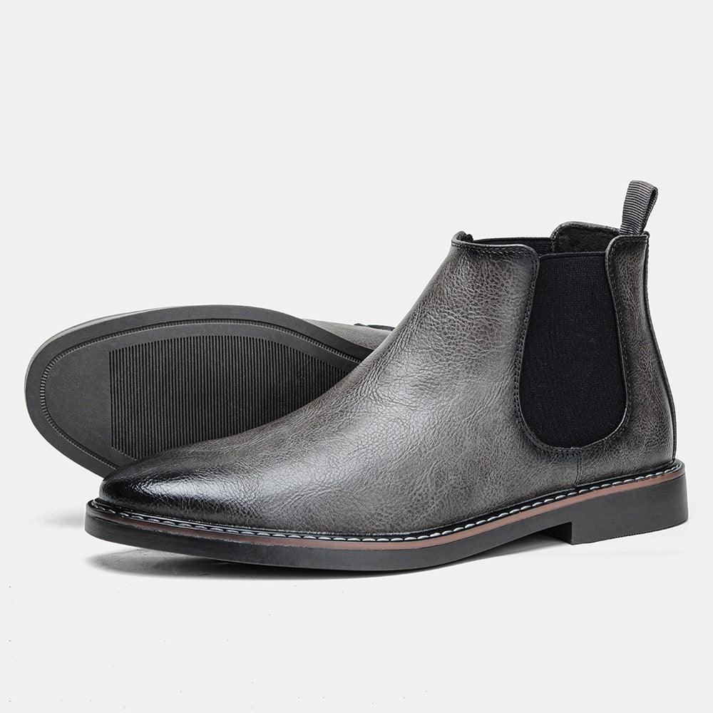 Men's Fashion Retro Cowhide Boots shoes, Bags & accessories