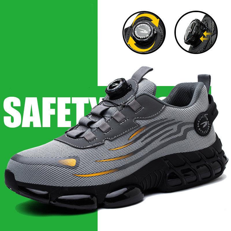 Men's Lazy bones Lace-free Protective Shoes shoes, Bags & accessories