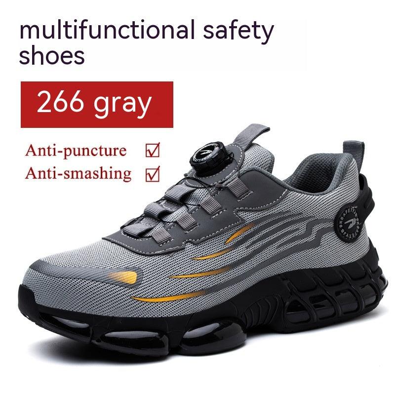 Men's Lazy bones Lace-free Protective Shoes shoes, Bags & accessories