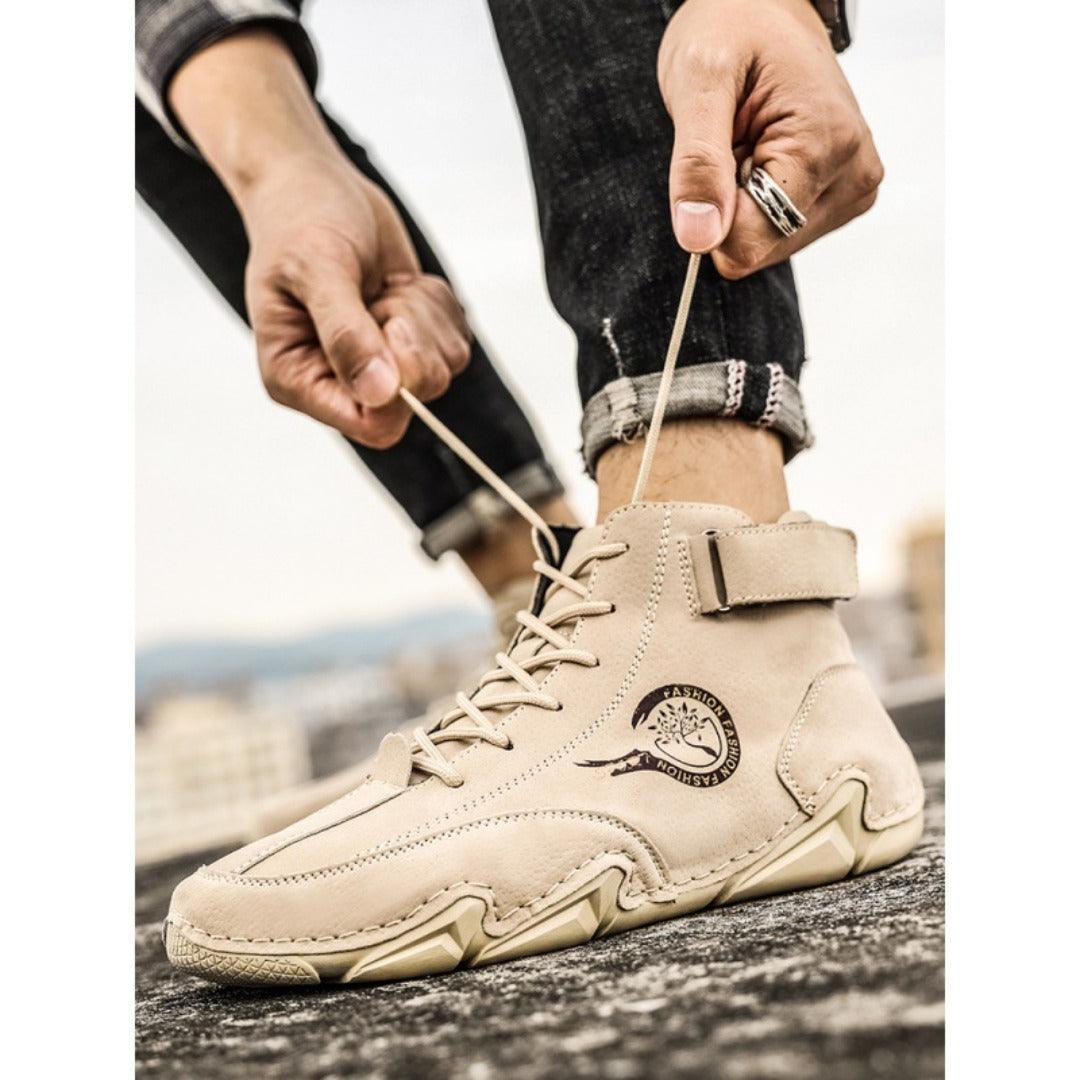 Men's Mid-top Casual Flat Cotton Shoes shoes, Bags & accessories