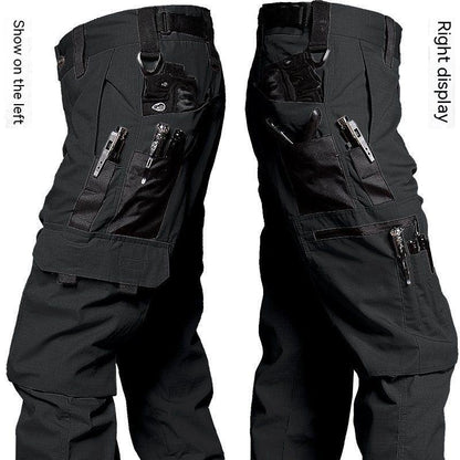 Men's Outdoor Waterproof Tactical Trousers Overalls Pants & Jeans