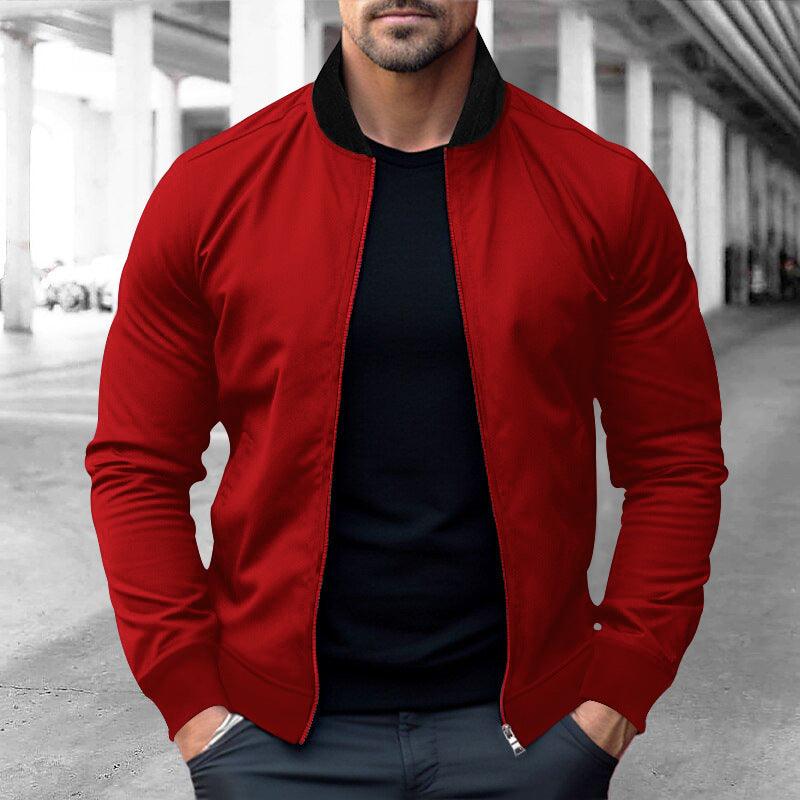 Men's Stand Collar Long-sleeve Men's Jacket Winter clothes for men