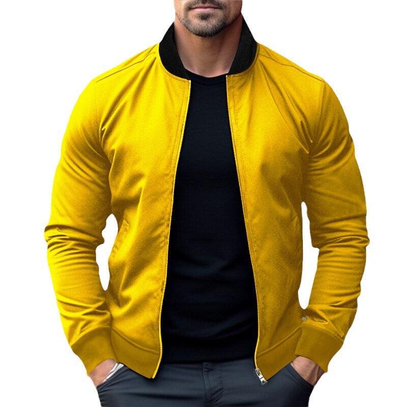 Men's Stand Collar Long-sleeve Men's Jacket Winter clothes for men