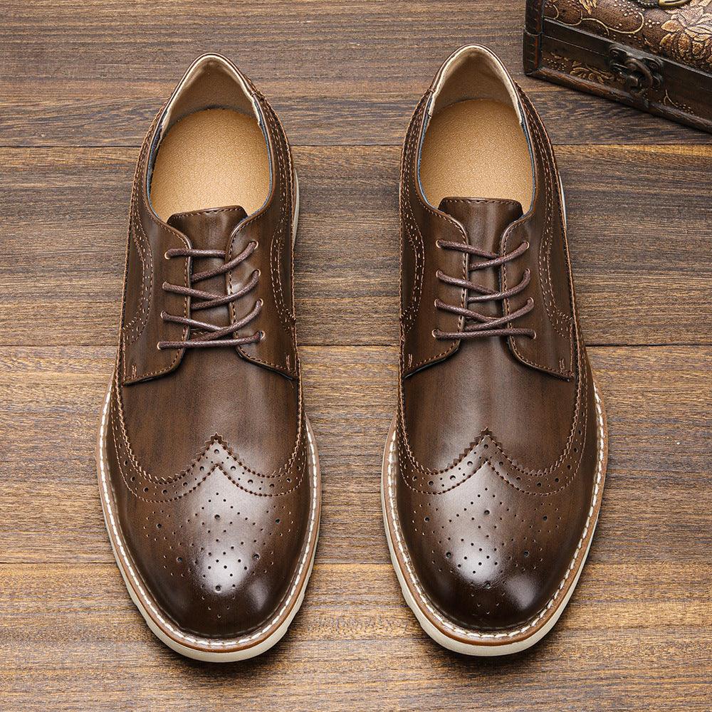 Men's Ultra-light Casual Comfortable Leather Sneakers shoes, Bags & accessories