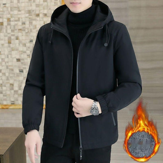 Men's Winter Trendy Fleece Jacket Windbreaker Winter clothes for men