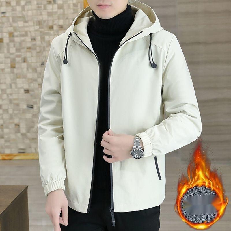 Men's Winter Trendy Fleece Jacket Windbreaker Winter clothes for men