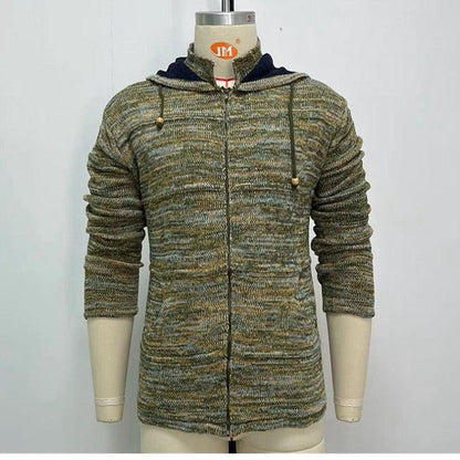 Men's Zipper Cardigan Sweater Coat Winter clothes for men