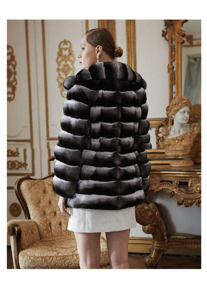 Mink Coat For Women's Warm And Medium Length winter clothes for women