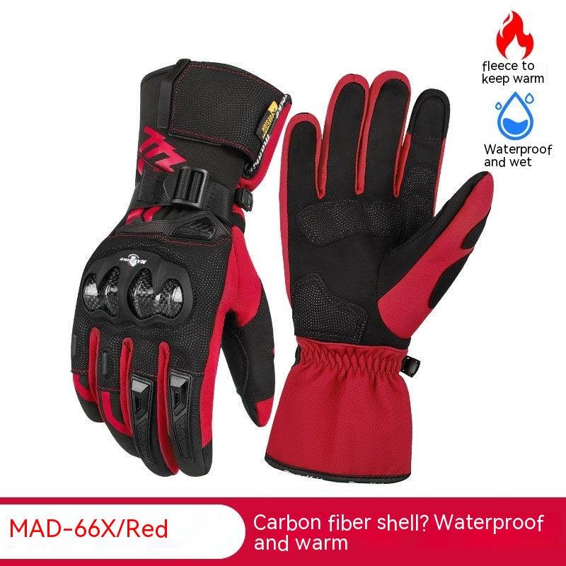 Motorcycle Men's Carbon Fiber Riding Gloves shoes, Bags & accessories