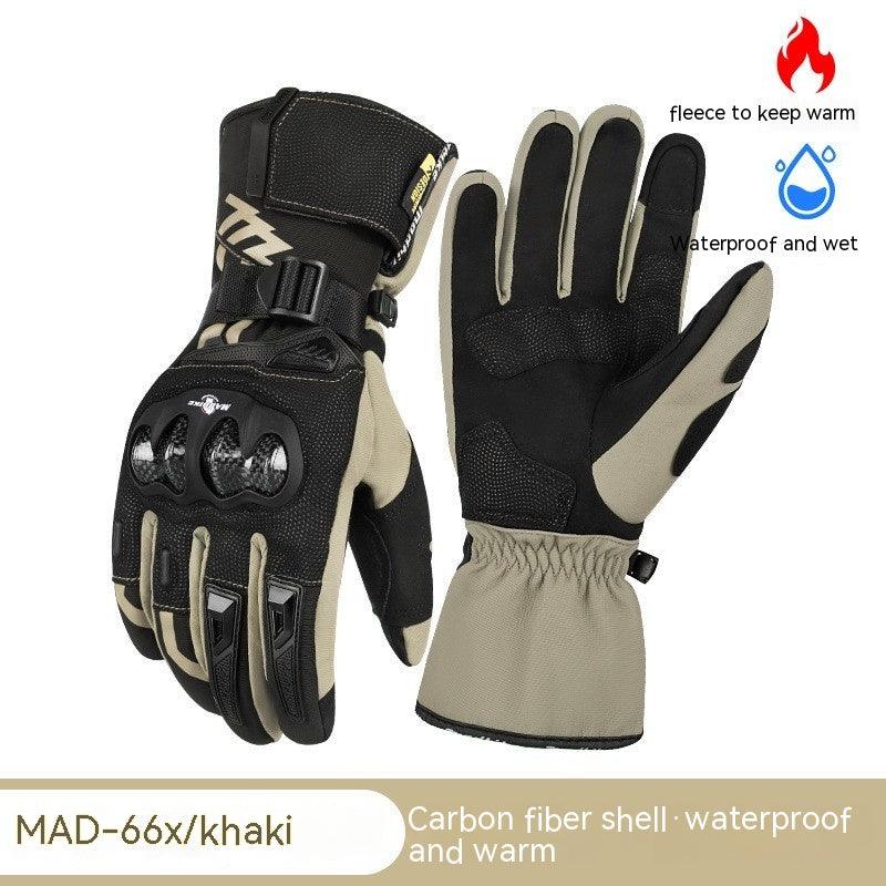 Motorcycle Men's Carbon Fiber Riding Gloves shoes, Bags & accessories