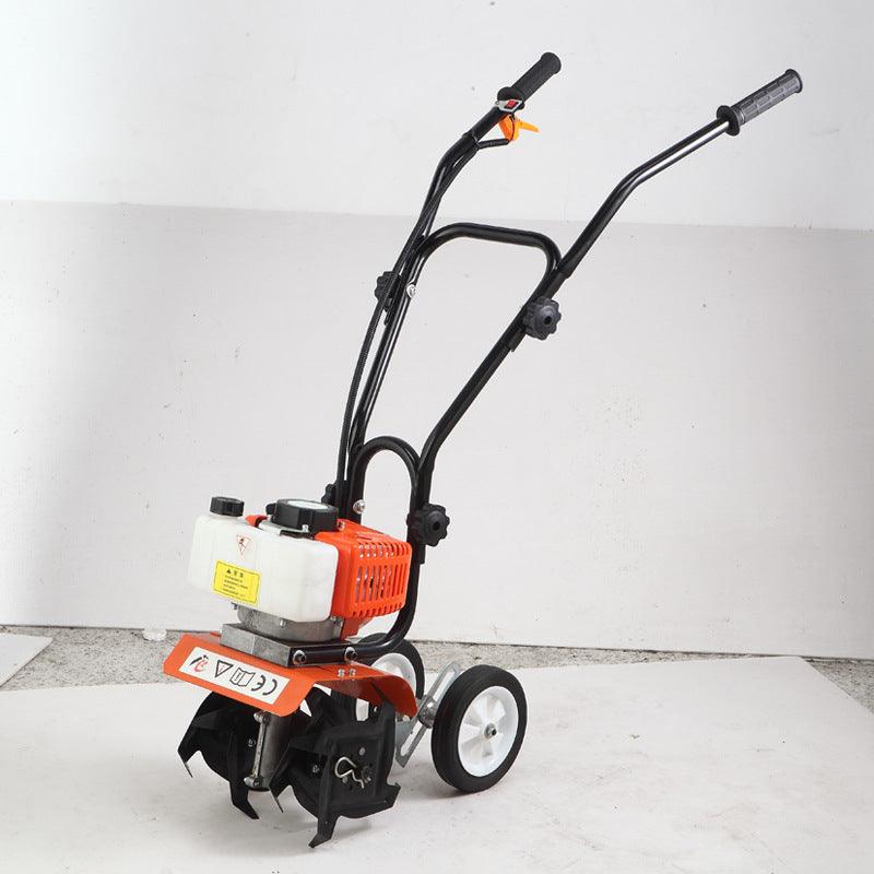 Multifunctional Micro Tiller Gasoline Lawn Mower Garden tool