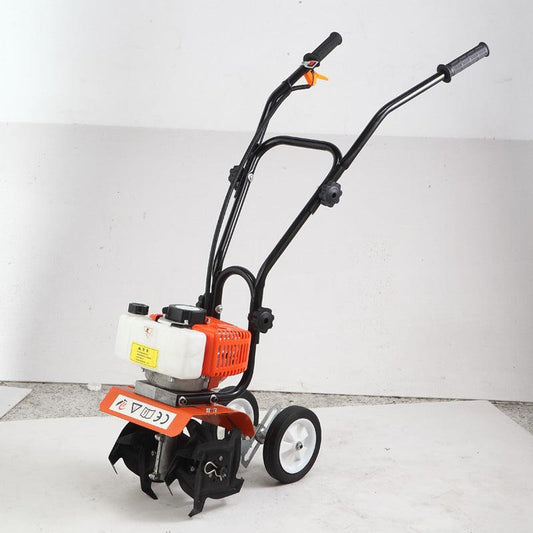 Multifunctional Micro Tiller Gasoline Lawn Mower Garden tool