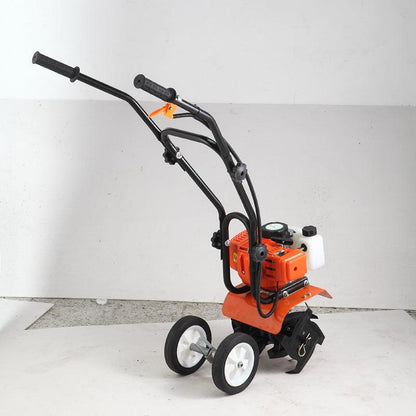 Multifunctional Micro Tiller Gasoline Lawn Mower Garden tool