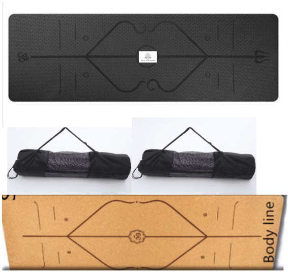 Non Slip TPE Yoga Mat fitness & Sports