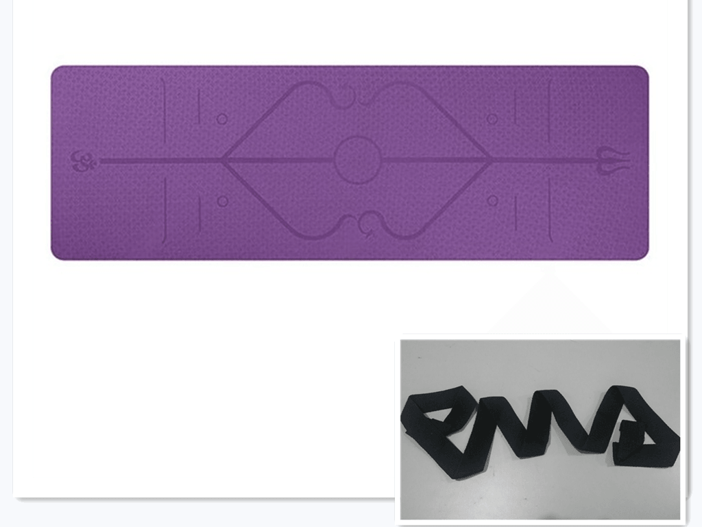 Non Slip TPE Yoga Mat fitness & Sports