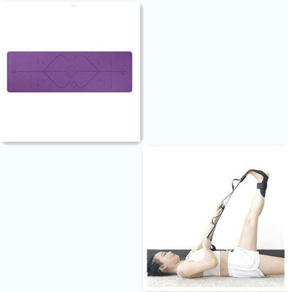 Non Slip TPE Yoga Mat fitness & Sports