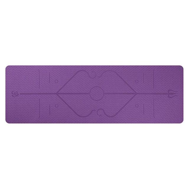 Non Slip TPE Yoga Mat fitness & Sports