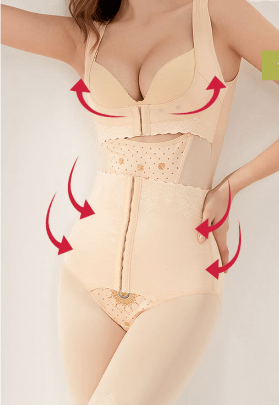 One-piece Body Shaper Lace Belly Shaping Body shaper & trimmer