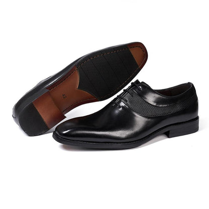 Pointed Toe Business Formal Wear Leather Shoes Shoes & Bags