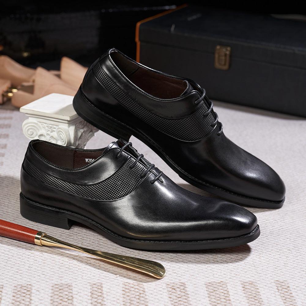 Pointed Toe Business Formal Wear Leather Shoes Shoes & Bags