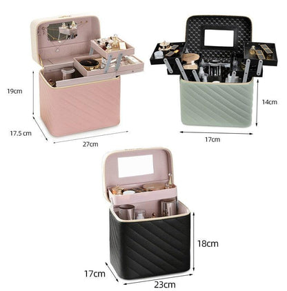 Portable Cosmetics And Jewelry Nail Beauty Box Accessories for women